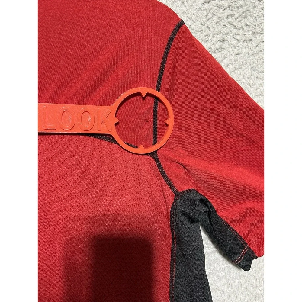 Nike‎ Pro Combat Shirt Boys XL Red Dri-Fit Fitted Training Athletic Youth Sports